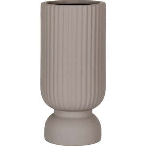 Světle šedá váza z kameniny (výška 25, 5 cm) Greco – House Nordic obraz