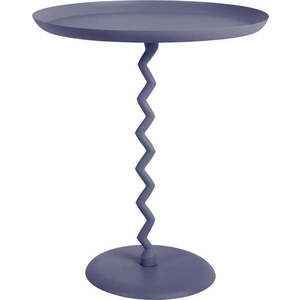 Kovový kulatý odkládací stolek ø 44 cm Zig Zag – Leitmotiv obraz