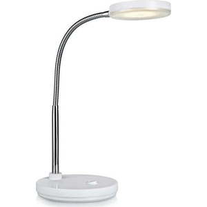Bílá stolní LED lampa Markslöjd Flex obraz