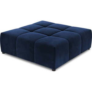 Modrý sametový modul pohovky Rome Velvet - Cosmopolitan Design obraz