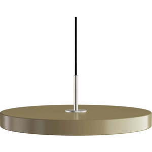 Světle hnědé LED závěsné svítidlo s kovovým stínidlem ø 43 cm Asteria Medium – UMAGE obraz