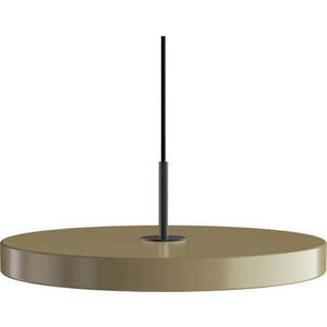 Světle hnědé LED závěsné svítidlo s kovovým stínidlem ø 43 cm Asteria Medium – UMAGE obraz