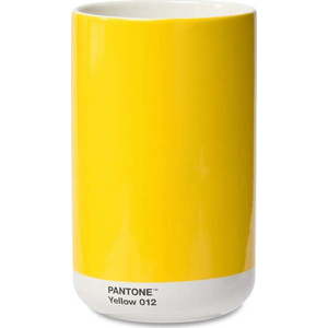 Žlutá keramická váza Yellow 012 – Pantone obraz