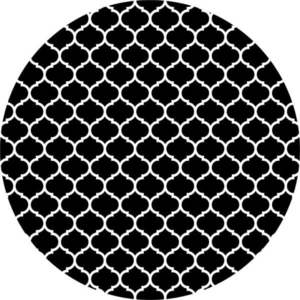 Koberec Rizzoli Round, ⌀ 100 cm obraz