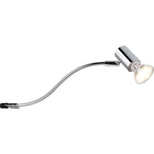 Nástěnné svítidlo v leskle stříbrné barvě (délka 34 cm) Giada – Trio obraz