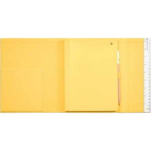 Zápisník 160 stránek Yellow 012 – Pantone obraz