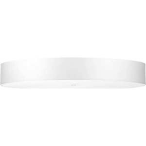 Bílé stropní svítidlo s textilním stínidlem ø 100 cm Herra – Nice Lamps obraz