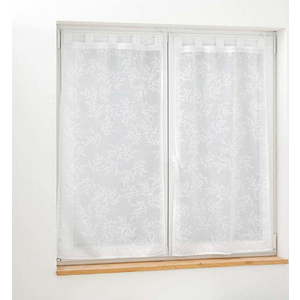 Bílé voálové záclony v sadě 2 ks 60x120 cm Karla – douceur d'intérieur obraz