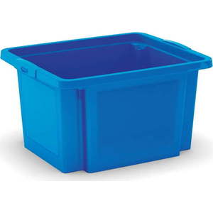 Modrý plastový úložný box 42x35x23 cm H-Box S – KIS obraz