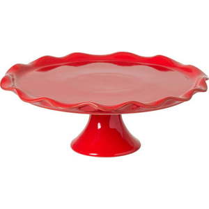 Červený kameninový podnos na noze Casafina Cook & Host, ø 35, 2 cm obraz