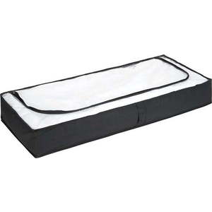Černý úložný box pod postel Wenko, 105 x 45 cm obraz