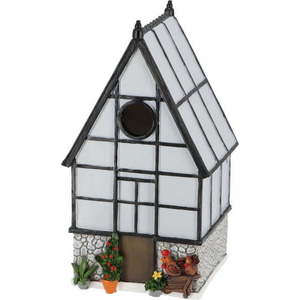 Bílá budka pro ptáčky Esschert Design Green House obraz