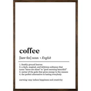 Obraz 50x70 cm Coffee – Wallity obraz