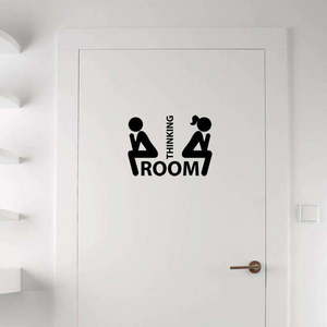 Samolepka Ambiance Thinking Room, 25 x 35 cm obraz