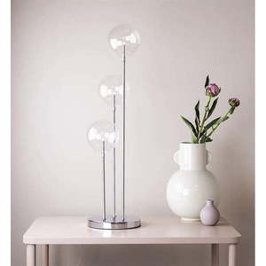 Svícen ve stříbrné barvě Markslöjd Master Trio, výška 60 cm obraz