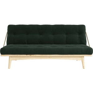 Manšestrová variabilní pohovka Karup Design Folk Raw/Dark Green obraz