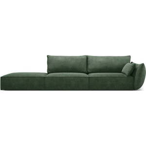 Tmavě zelená lenoška (pravý roh) Vanda – Mazzini Sofas obraz