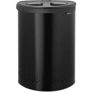 Matně černý kovový koš na prádlo 55 l Selector – Brabantia obraz