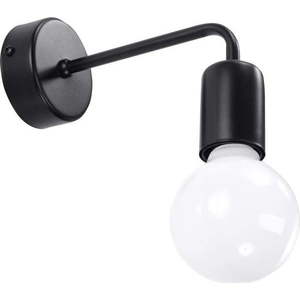 Černé nástěnné svítidlo Nice Lamps Donato obraz