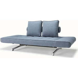 Světle modrá polohovatelná lenoška Innovation Ghia Chrome Mixed Dance Light Blue obraz
