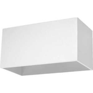 Bílé nástěnné svítidlo Nice Lamps Geo Maxi obraz