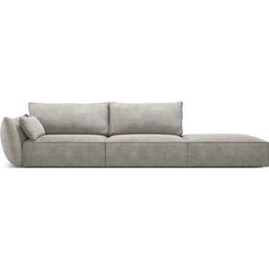 Světle šedá lenoška (levý roh) Vanda – Mazzini Sofas obraz