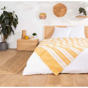 Žlutý přehoz 220x240 cm Abby – douceur d'intérieur obraz
