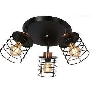 Černé kovové stropní svítidlo Glob – Candellux Lighting obraz