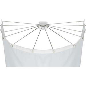 Kruhový držák na sprchový závěs Wenko Shower Umbrella obraz