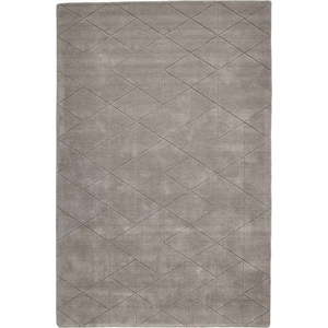 Šedý vlněný koberec Think Rugs Kasbah, 150 x 230 cm obraz