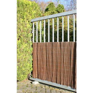 Balkonová zástěna z proutí v přírodní barvě 300x100 cm – Garden Pleasure obraz