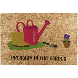 Rohožka z kokosového vlákna 60x90 cm Probably in the Garden – Artsy Doormats obraz