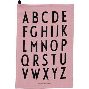 Bavlněné utěrky v sadě 2 ks 40x60 cm – Design Letters obraz