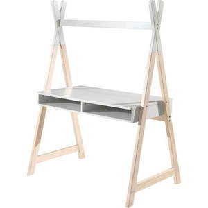 Bílý dětský psací stůl Vipack Kiddy obraz