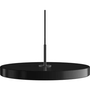 Černé LED stmívatelné závěsné svítidlo s kovovým stínidlem ø 43 cm Asteria Plus Medium – UMAGE obraz