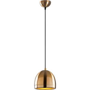 Závěsné svítidlo v bronzové barvě s kovovým stínidlem ø 17 cm Mugo – Opviq lights obraz