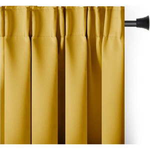 Žlutý zatemňovací termo závěs 140x245 cm Pleat – Restilo obraz