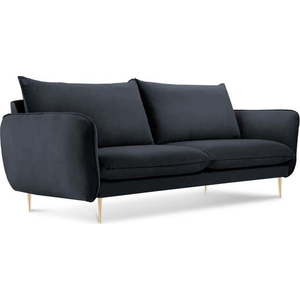 Antracitově šedá sametová pohovka Cosmopolitan Design Florence, 160 cm obraz