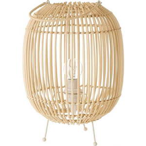 Ratanová stolní lampa v přírodní barvě s ratanovým stínidlem (výška 30, 5 cm) Natural Way – Casa Selección obraz