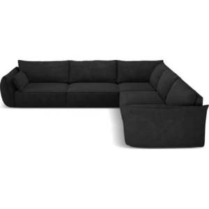 Tmavě šedá rohová pohovka (variabilní) Vanda – Mazzini Sofas obraz