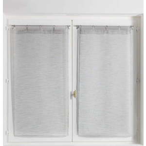 Světle šedé voálové záclony v sadě 2 ks 60x90 cm Milza – douceur d'intérieur obraz
