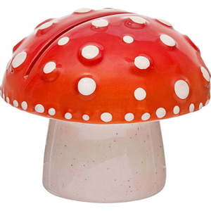 Červený kamenný stojací stojan na fotky 7x6 cm Mushroom – Sass & Belle obraz