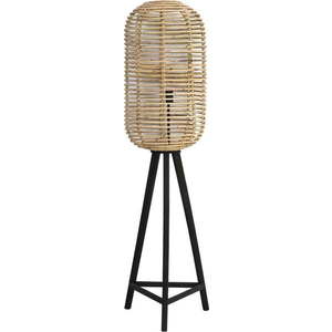 Stojací lampa v černo-přírodní barvě (výška 140 cm) Tabana – Light & Living obraz