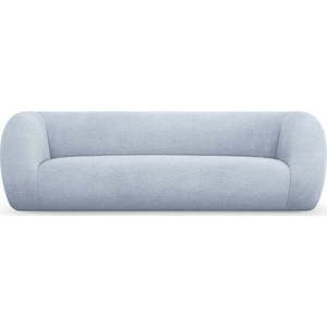 Světle modrá pohovka z textilie bouclé 230 cm Essen – Cosmopolitan Design obraz