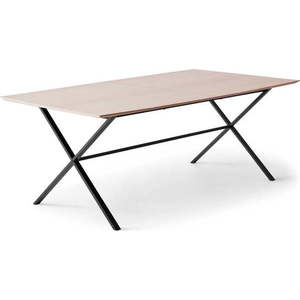 Rozkládací jídelní stůl s deskou v dubovém dekoru a přídavnou deskou 90x165 cm Meza – Hammel Furniture obraz
