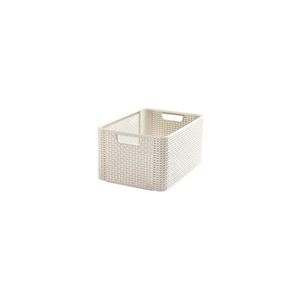 Krémový plastový úložný box 29x39x17 cm Style – Curver obraz