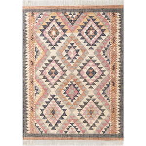 Šedý ručně tkaný jutový koberec 120x170 cm Roya Parsa – Elle Decoration obraz