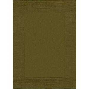 Zelený vlněný koberec 200x290 cm – Flair Rugs obraz