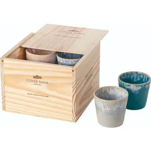 Šálky na espresso z kameniny v sadě 8 ks 210 ml Grespresso – Costa Nova obraz