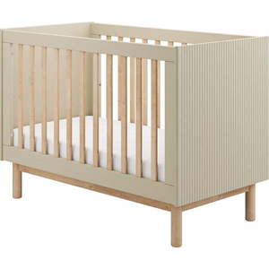 Krémová postýlka 60x120 cm Miloo – Pinio obraz
